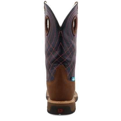TWISTED X WOMEN'S 11" WESTERN WORK BOOT Style: WXBW001