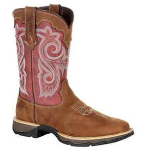 LADY REBEL BY DURANGO WOMEN'S RED WESTERN BOOT DRD0349