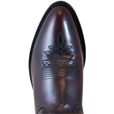 Smoky Mountain Men's Denver Cherry Western Boot - Medium Toe - 4036