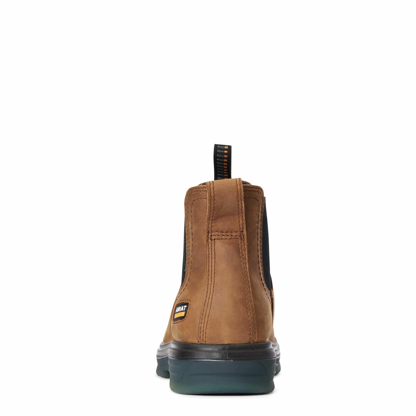 Ariat 10032609 Men's Aged Bark Turbo Chelsea Waterproof Round Soft Toe Work Boot