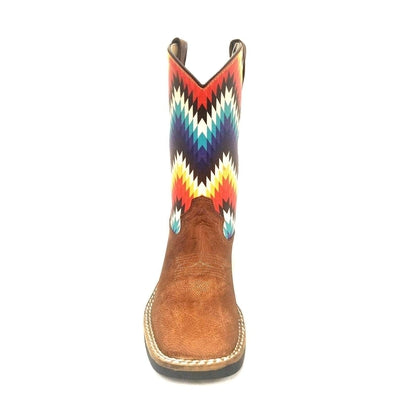 YOUTH GIRLS SQUARE TOE POCONO WESTERN BOOTS 278-30Y-CTR