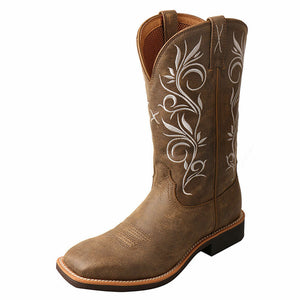 WTH0012 Twisted X Women's Top Hand Western Cowboy Boot - Bomber