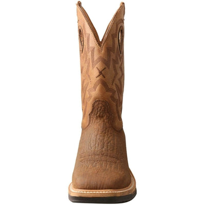 MLCCW05 Twisted X Men's Lite Cowboy Western Work Boot - Wide Square Toe -  COMP TOE