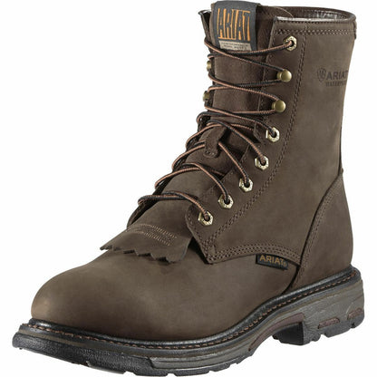 Ariat Boots: Men's Brown 10011939 Waterproof 8-Inch Workhog Boots