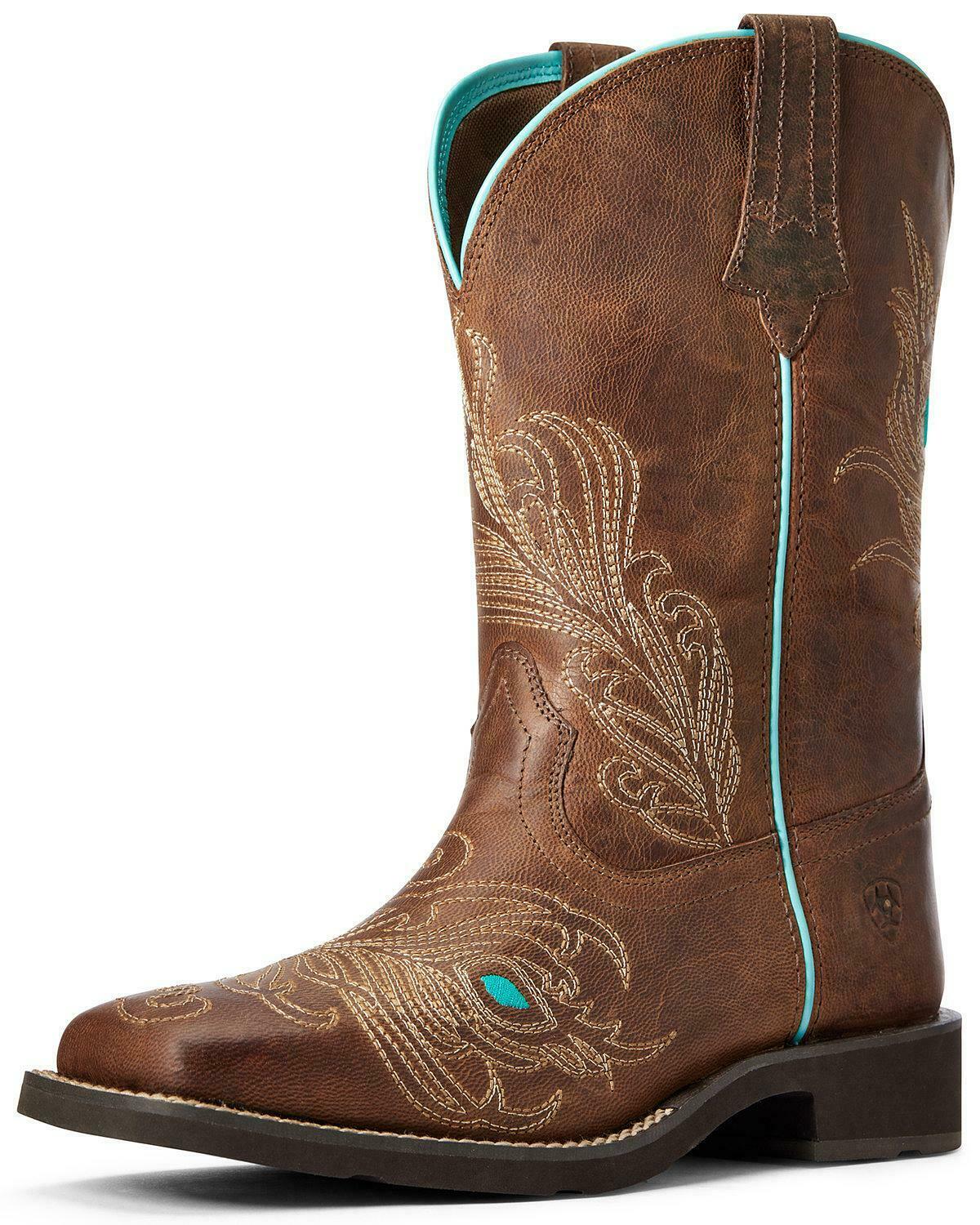Ariat Women's Bright Eyes II Western Boot - Wide Square Toe - 10033983