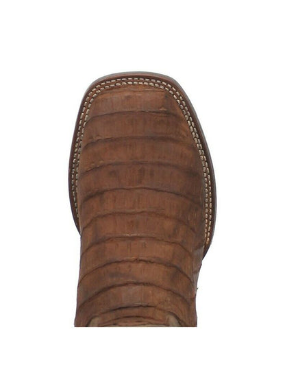 Dan Post Western Boots Mens Mickey Caiman Leather Tan DP4896
