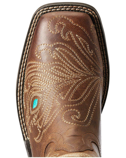 Ariat Women's Bright Eyes II Western Boot - Wide Square Toe - 10033983