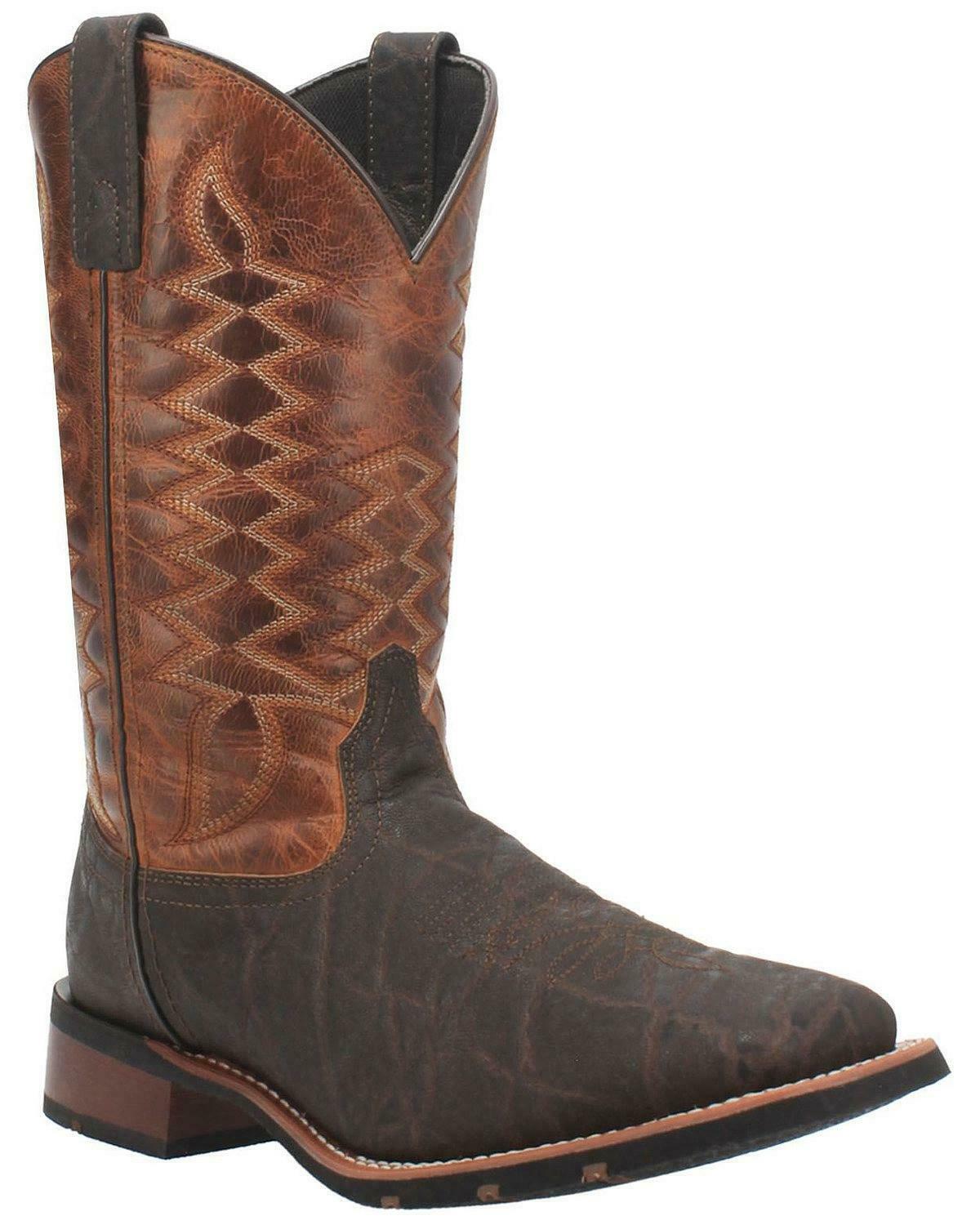 Laredo Men's Dillon Western Boot - Wide Square Toe - 7855