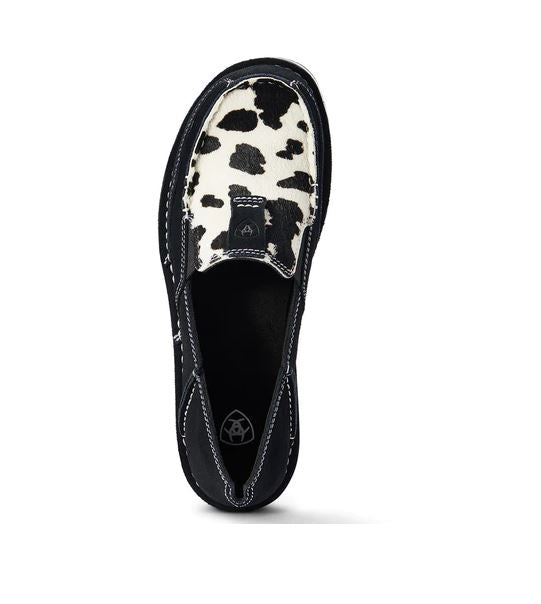 Ariat Women's Cruiser Shoes black and white cow print 10042529